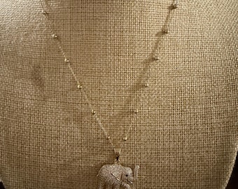 Elephant necklace