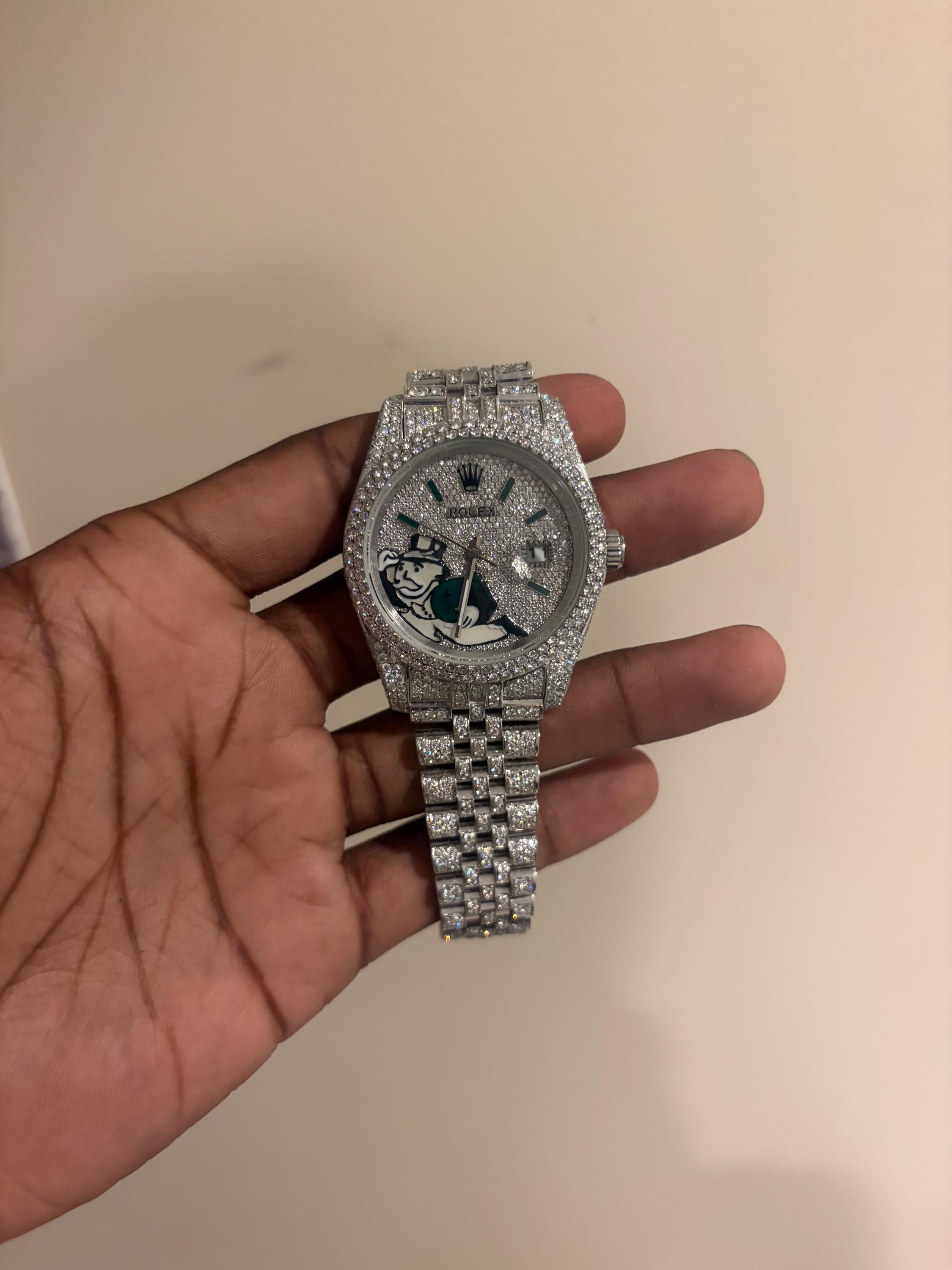 Iced out rolex - Etsy 日本