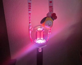 BTSアリランワールドツアーにインスパイアされたペンライトホルダー用ストラップ