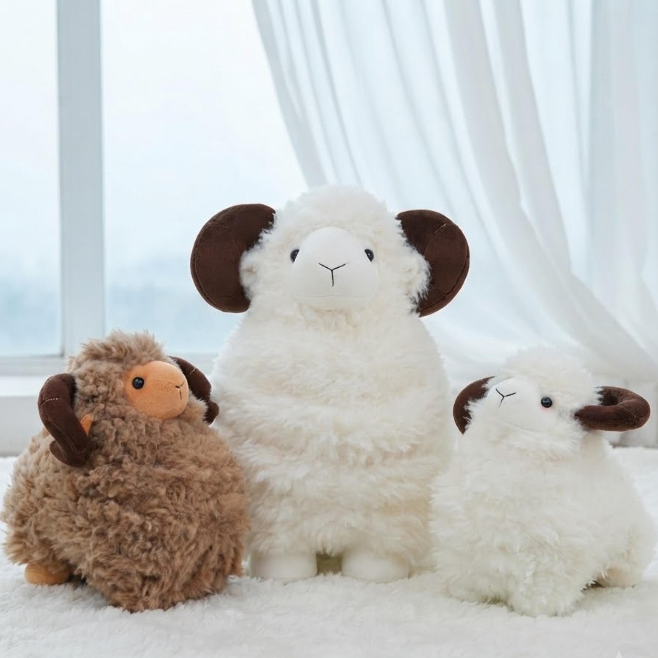 Plush Sheep Pillow - Etsy