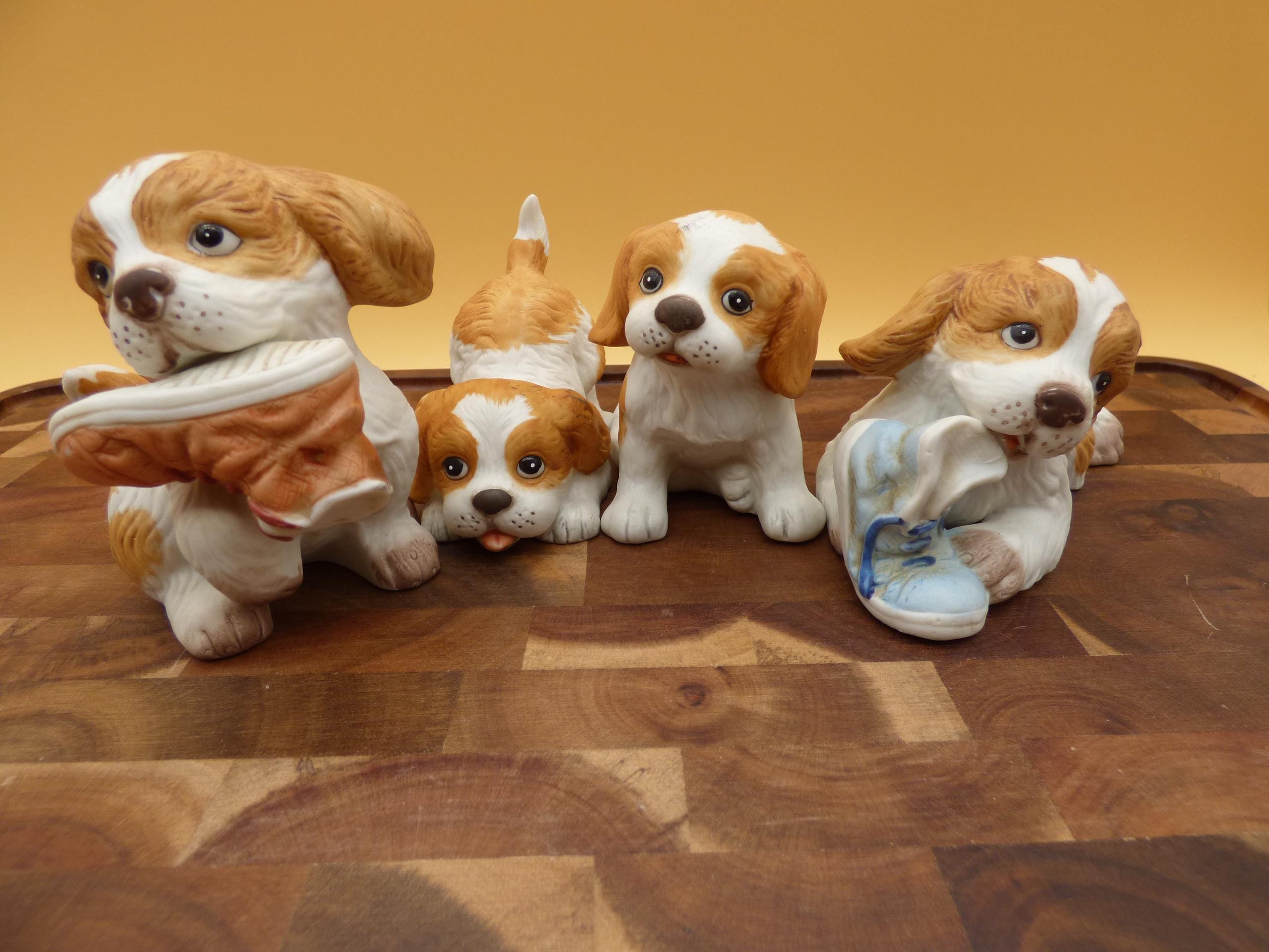 1980s Porcelain Dog - Etsy