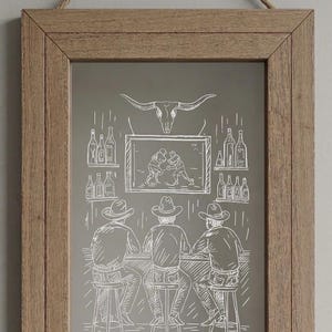 Etched Mirror - “The Regulars”