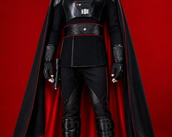 Kostium cosplay Mrocznego Wojownika z Peleryną