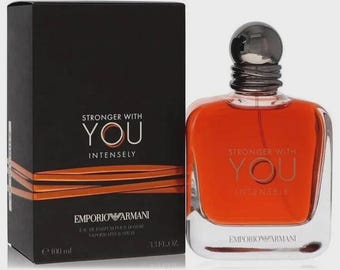 You Intensely stronger with Armani Men's Eau de Parfum (3.4 oz) New Retail Box