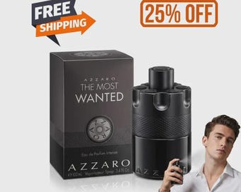 Azzaro The Most Wanted 3.3 oz EDP Intense Cologne for Men New In Box