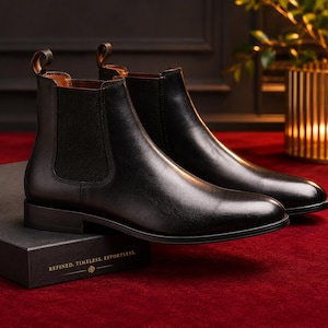 Chelsea Dress Boots - Etsy Chelsea Dress Boots - Etsy