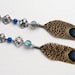 see more listings in the Feather Earrings section