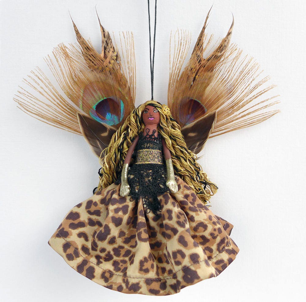 Fairy Peg Doll Decoration African Queen Fairy Ornament Etsy
