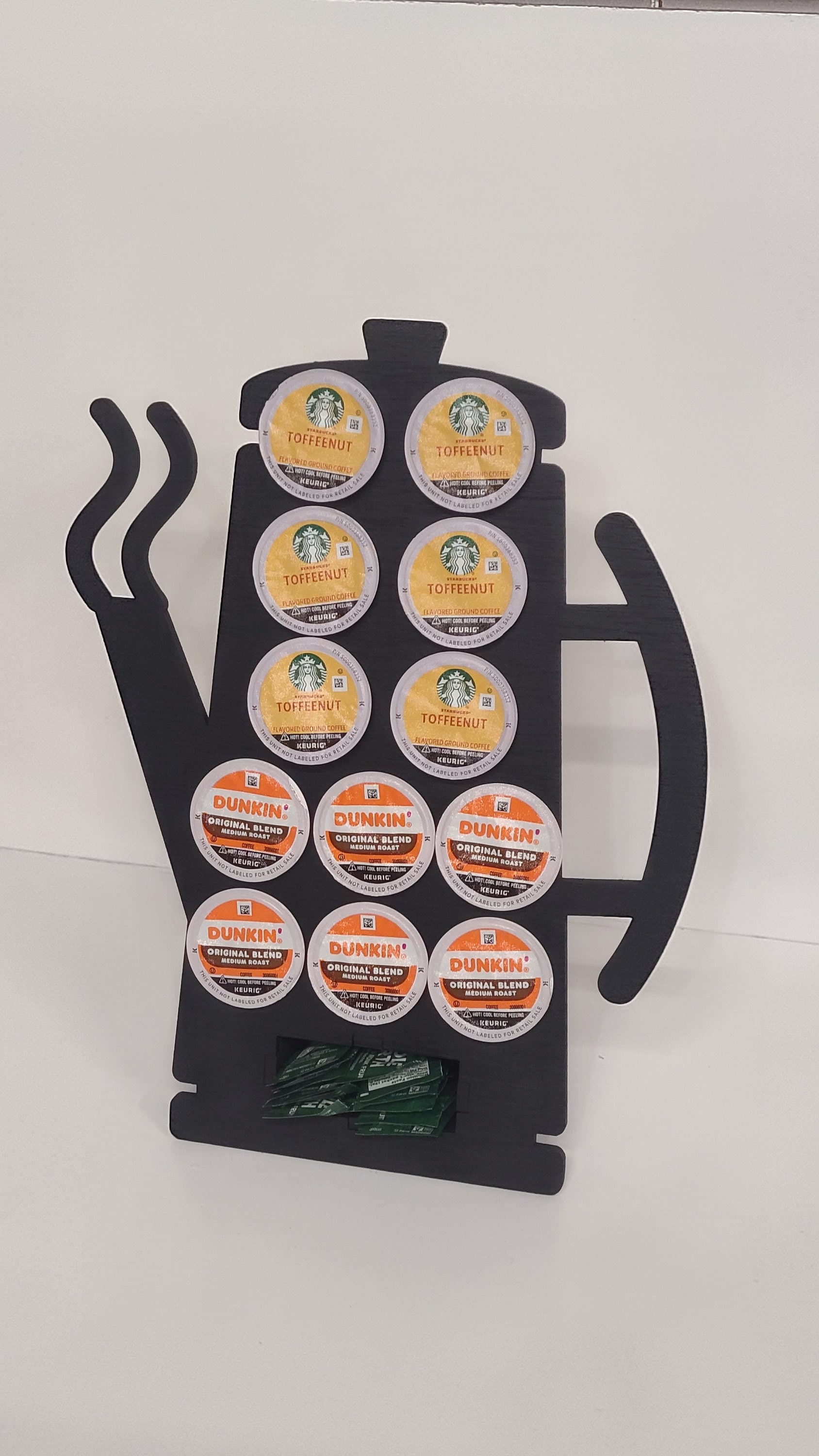 Coffee Pot Kcup Holder With Sugar Pocket digital File Etsy