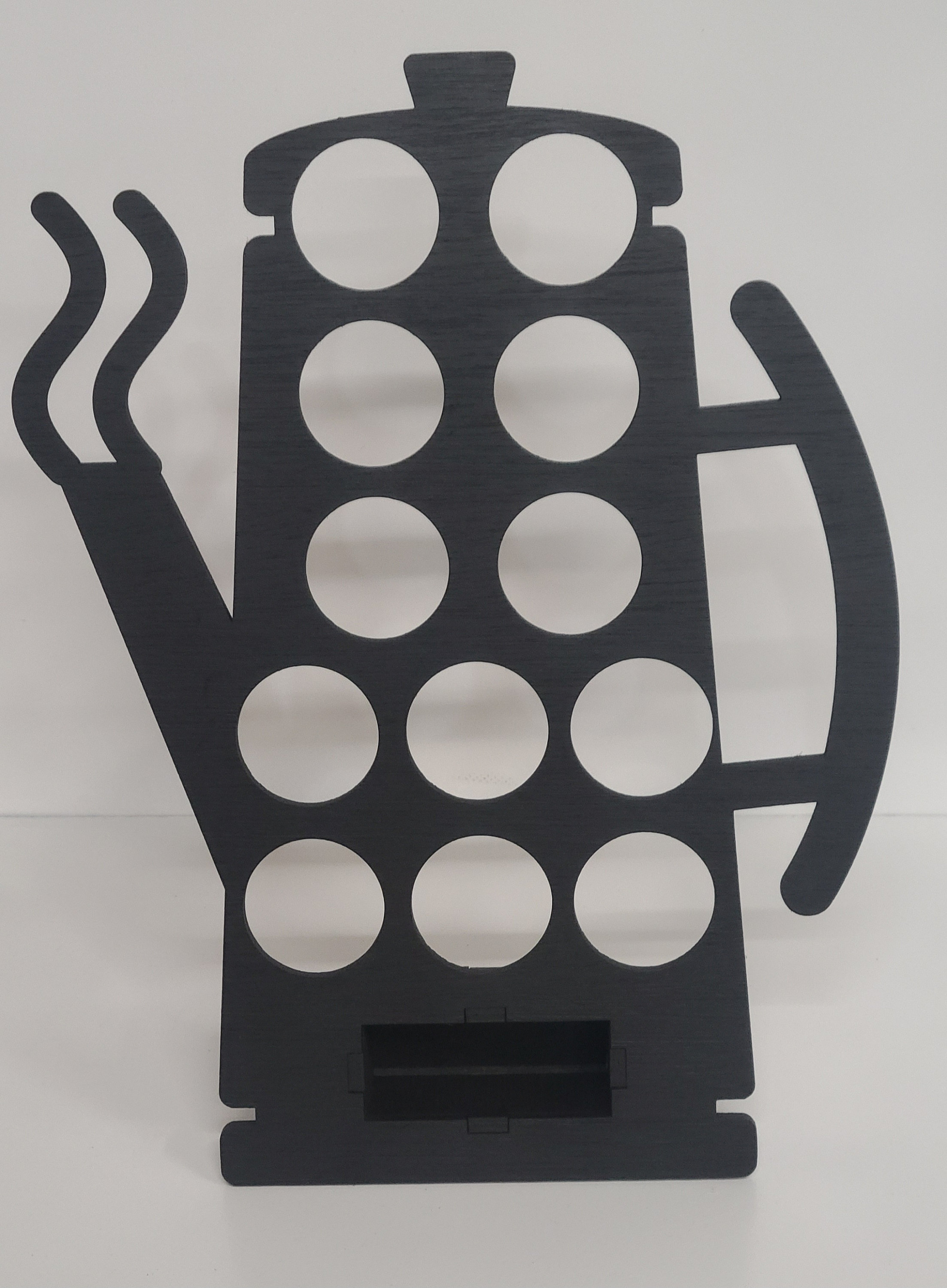 Coffee Pot Kcup Holder With Sugar Pocket digital File Etsy