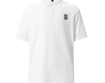 Unisex pique polo shirt