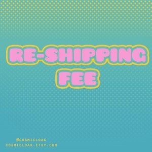 Re-Shipping Fee