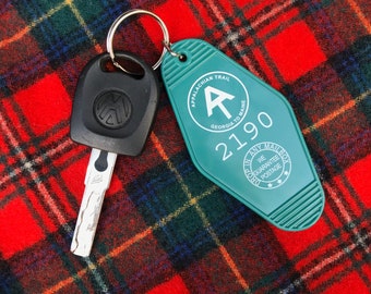 Appalachian Trail AT Vintage hotel key chain trail marker or ornament ships to Canada