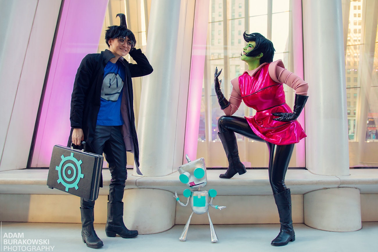 INVADER ZIM COSPLAY Dib & Zim Costumes - Etsy Hong Kong