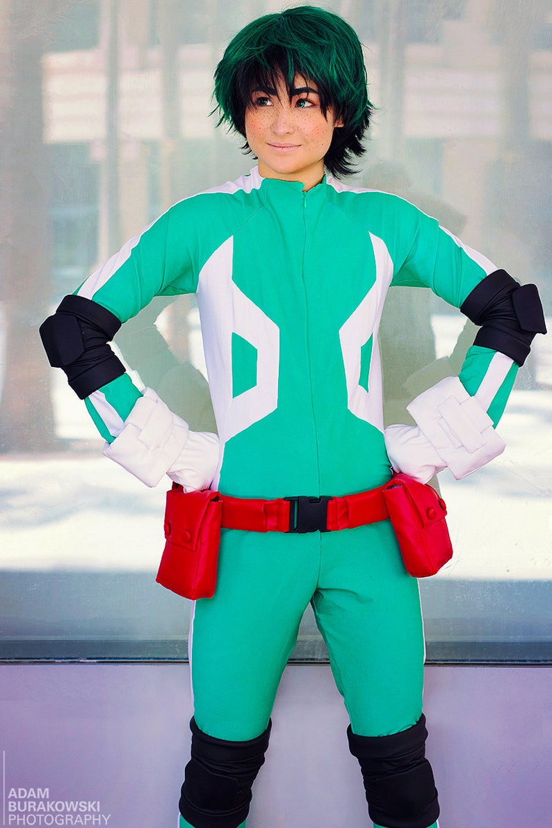 Izuku Deku My Hero Academia Cosplay Traje Etsy