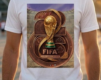 2026 World Cup Trophy PNG, FIFA Football Championship Design (Digital Download)