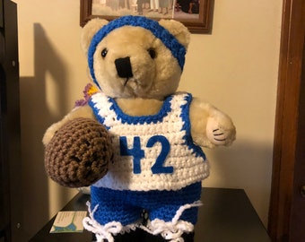 Basketball teddy bear