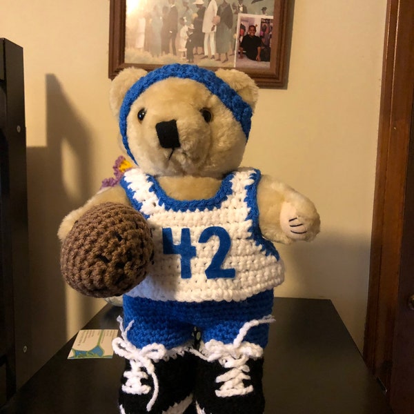 Basketball teddy bear