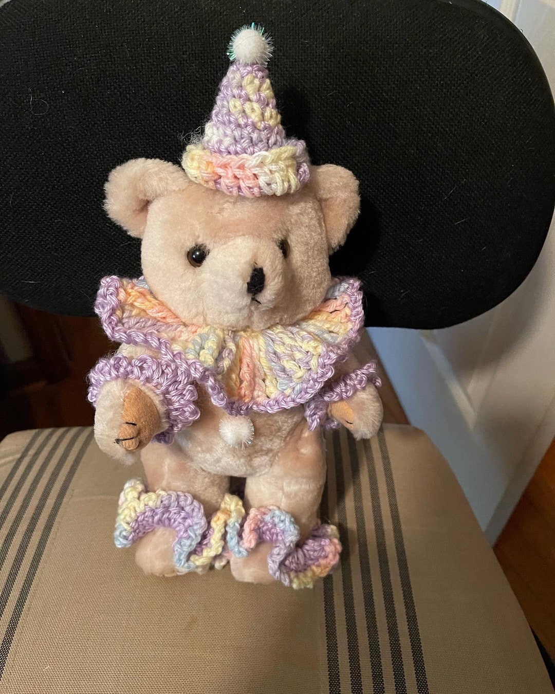 Small Clown Bear - Etsy