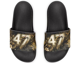 Number 47 gaming Camo Slides | Sandal