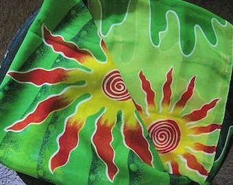 Vintage Dolphin & Sun Beach Wrap