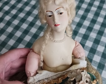 Vintage Lilli Baitz Half Doll - Etsy