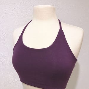 Lace up bra top / bralette / yoga top image 4