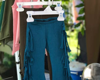 Childrens fringe bellbottoms