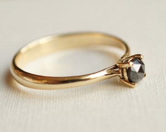 1.3mm thick pink or yellow engagement wedding birthday 14kt solid gold 16g thick Rose gold twist band