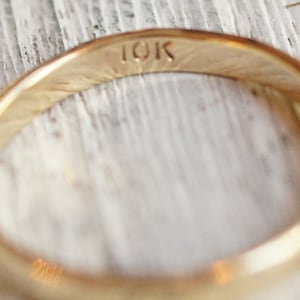 10k gold ring.  Stacking ring, wedding band.