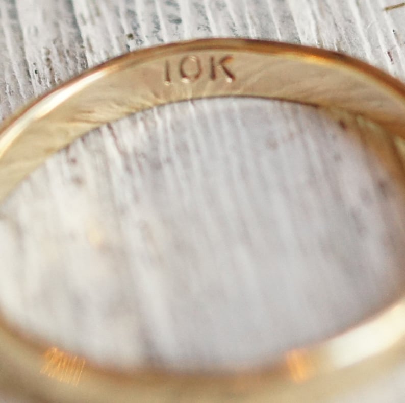 10k gold ring.  Stacking ring, wedding band.