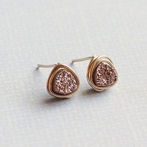 Etsy druzy earrings cheap