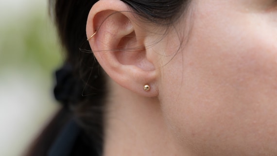 Small ball earrings deals