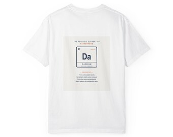 Dad Element Periodic Table T-Shirt | Dadmium Fathers Day Tee
