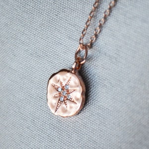 North Star Necklace, North Star Pendant, Graduation Gift, New Job Gift, Friend Gift, Goodbye Gift, Moving Gift, Gift for Her