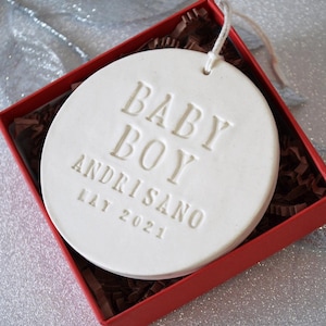 Gender Reveal Ornament, It's a Girl Ornament, It's a Boy Ornament, Baby Reveal Ornament, Gender Announcement Ornament, Pregnancy Ornament