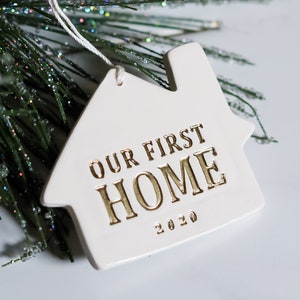 First Home Christmas Ornament 2021