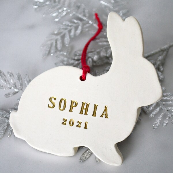 Bunny Ornament Etsy