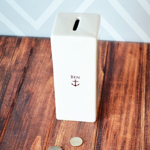 This beautiful yet timeless ceramic bank would be a perfect baptism, first communion, confirmation, birthday or baby gift and one that could be enjoyed all year around.