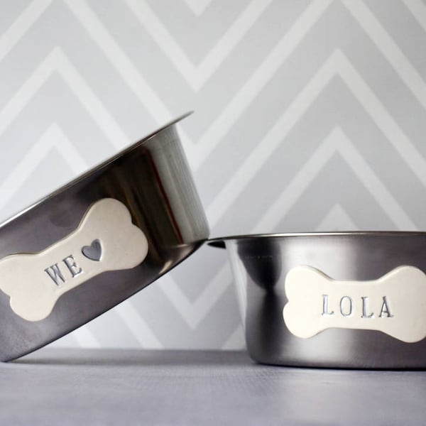 Dog Bowls Etsy