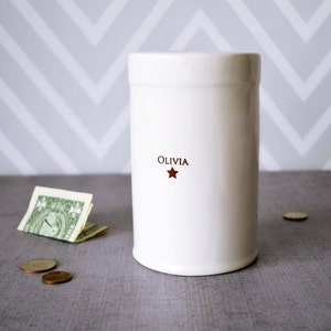Personalized Bank - Baptism Gift, Baby Gift, Birthday Gift, First Communion Gift, or Confirmation