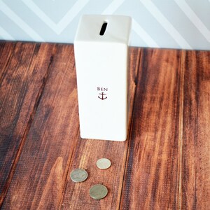 This beautiful yet timeless ceramic bank would be a perfect baptism, first communion, confirmation, birthday or baby gift and one that could be enjoyed all year around.