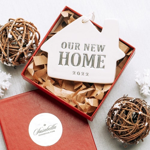 Personalize Christmas Ornament Custom Housewarming Gift for Etsy