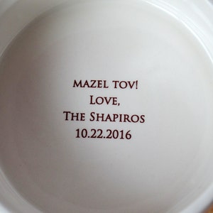 This lovely personalized round keepsake box would be a perfect Bar Mitzvah or Bat Mitzvah gift.