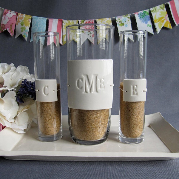 PERSONALIZED Unity Sand Ceremony Set, Wedding Unity Set, Wedding Unity Sand Set, Unity Set