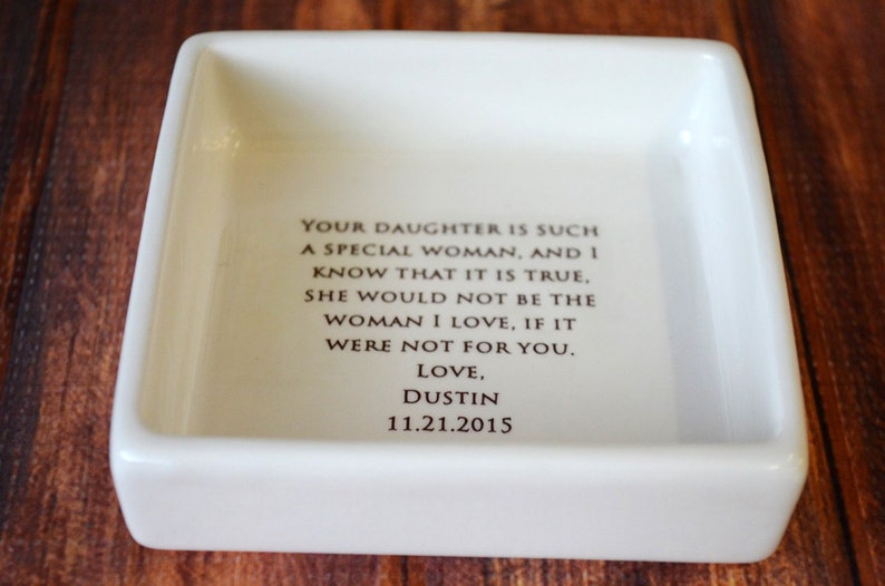 Unique Mother of the Bride Gift From Groom Square Keepsake Box Thank You for Raising an Incredible Woman Mother-in-Law Wedding Gift image 3