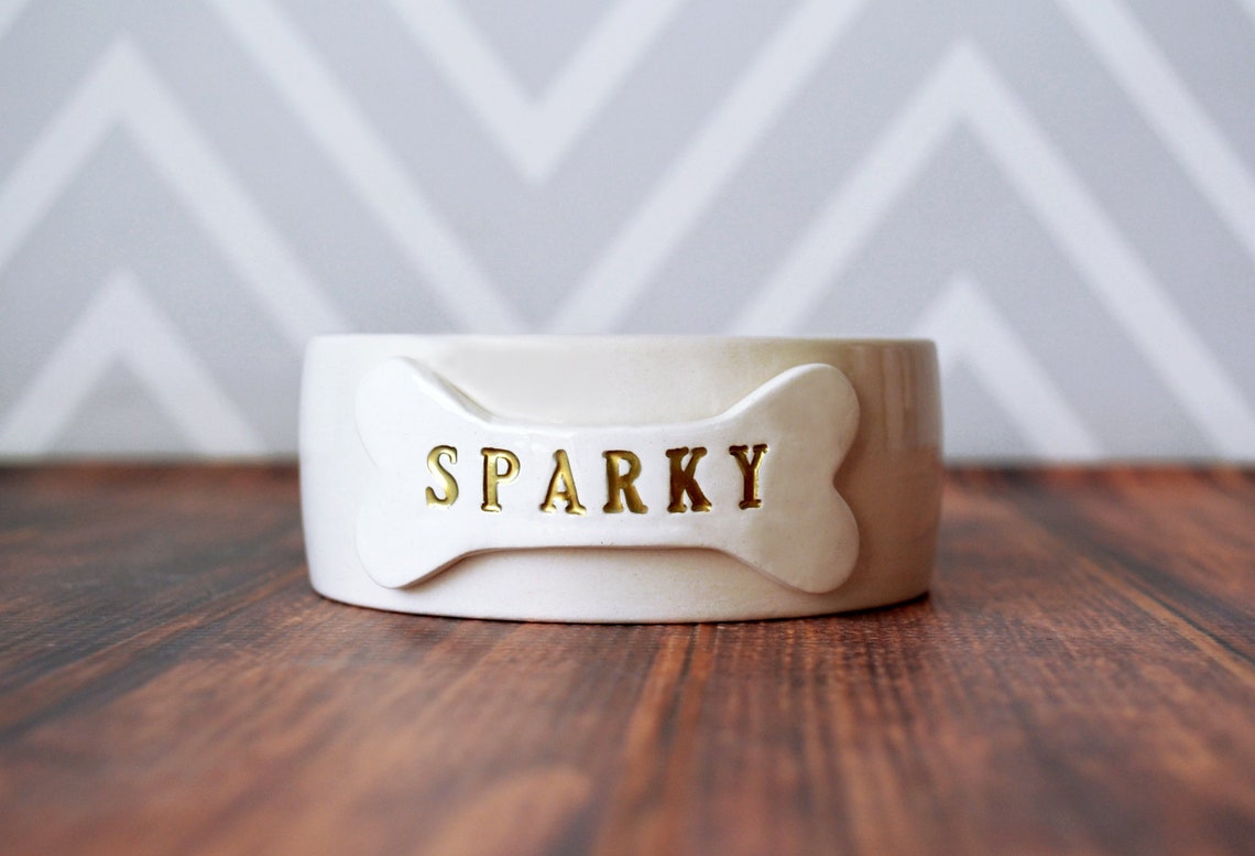 Extra Small Dog Bowl Puppy Dog Bowl Personalized Dog Bowl Etsy
