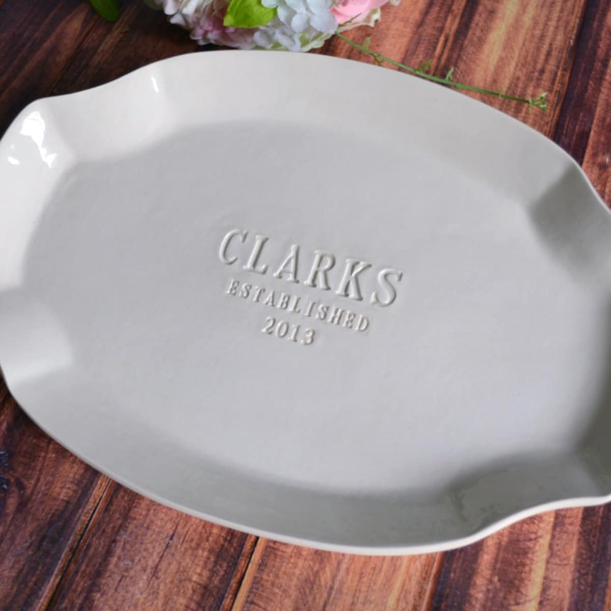 Wedding Gift, Anniversary Gift, Bridal Shower Gift or Housewarming Gift - Personalized Platter - Etsy