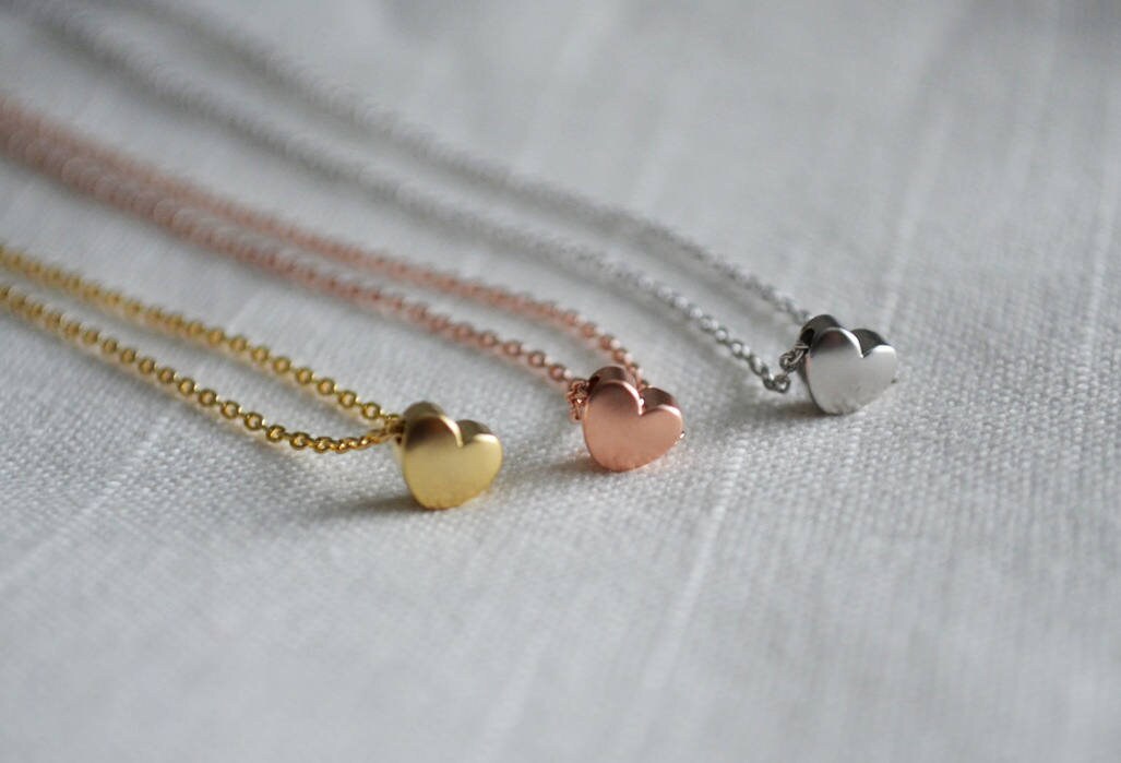 Necklaces Gold Bridesmaid Necklace Gift Set Set Of Four Reclaimed
