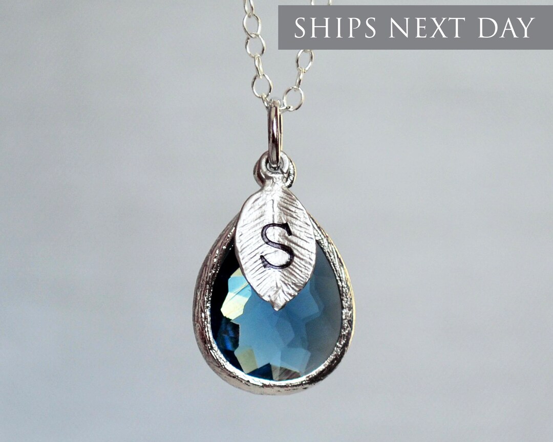 Lafonn Birthstone Halo Pendant Necklace In September Sapphire /Silver At Nordstrom